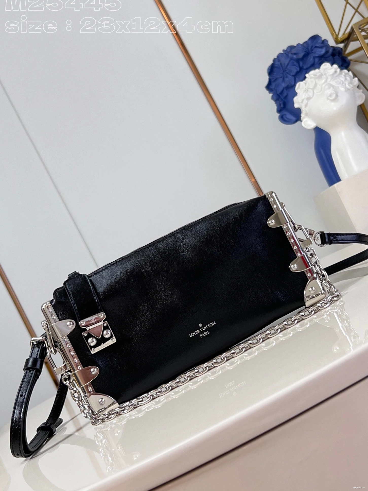 WIS Slim Trunk-23*12*4CM Vuitton Louis 1207